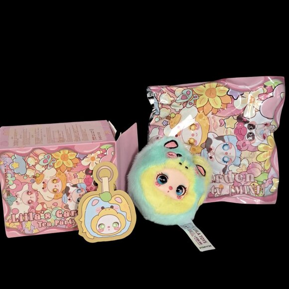 LIILA's Garden Tea Party Mini Plush: Lemon Pony Keychain - Picture 2 of 11